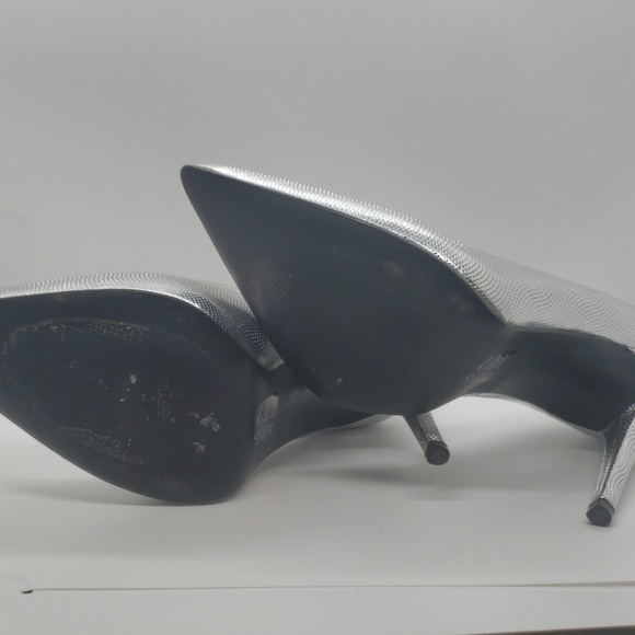 Silver Aldo pumps - Picture 6 of 6